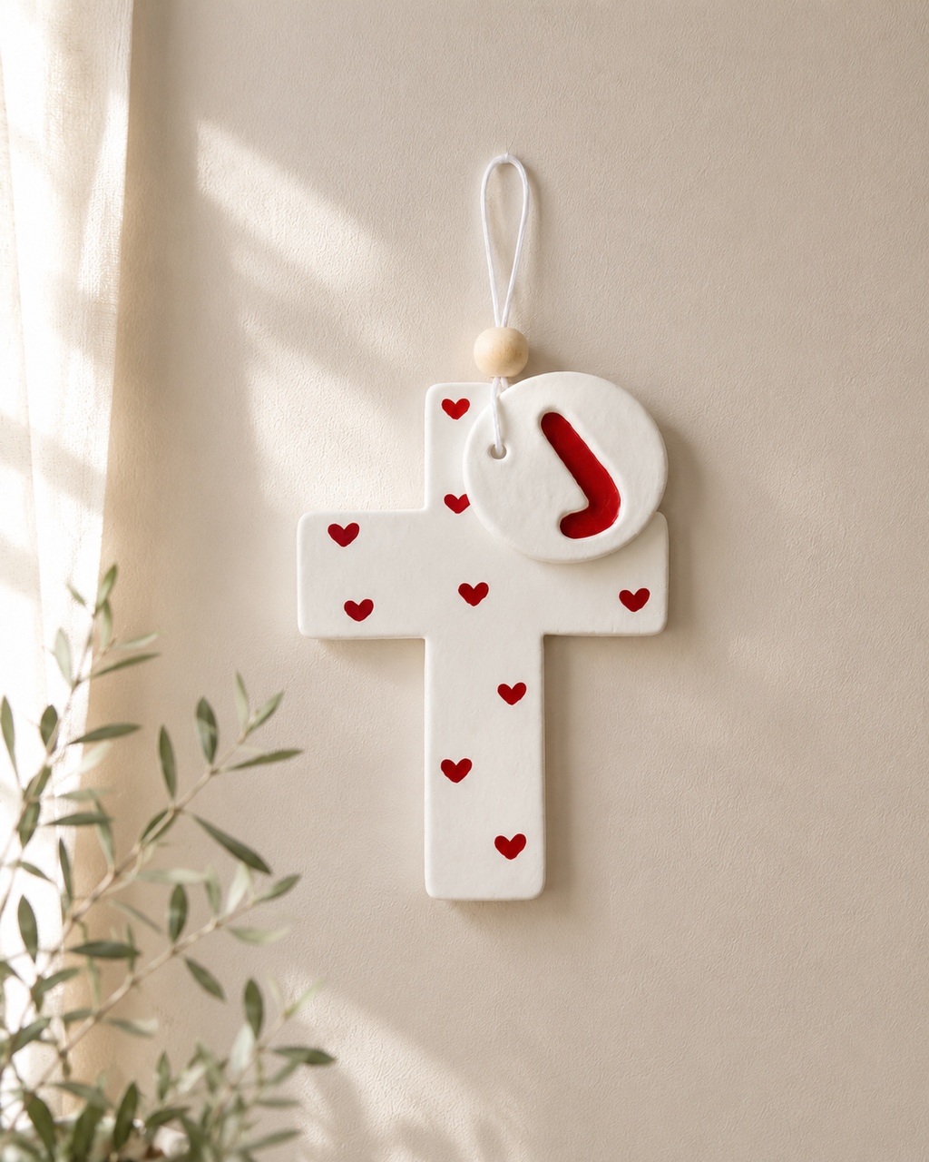 Croix chrétienne personnalisée – Décoration murale