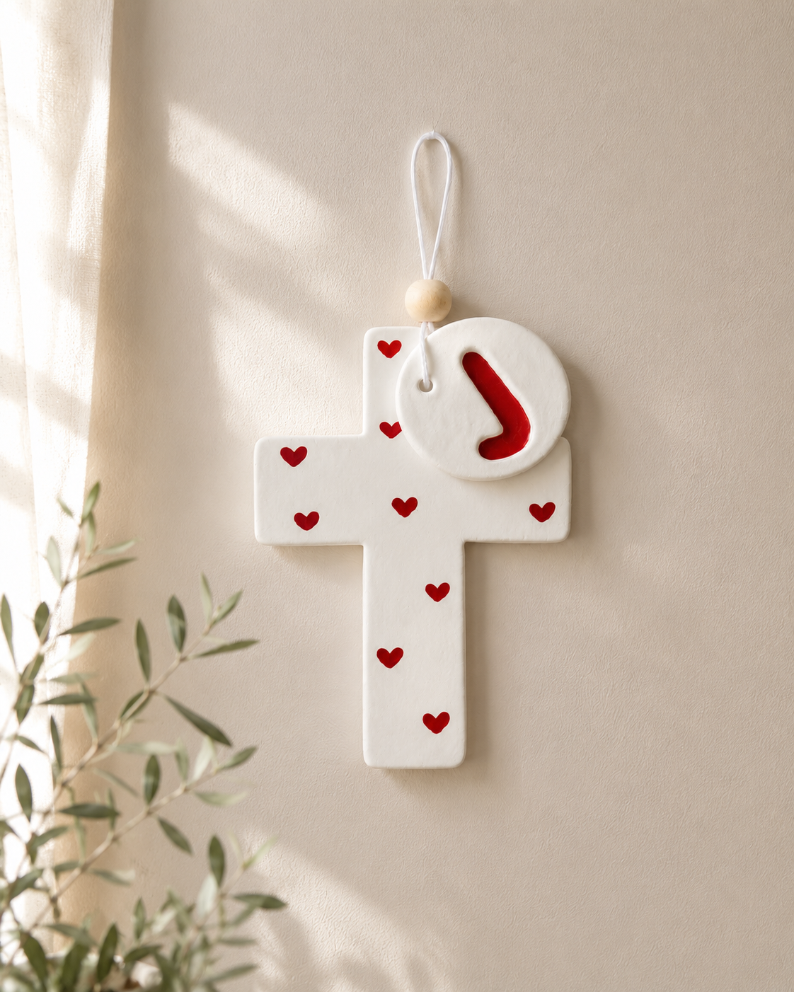 Croix chrétienne personnalisée – Décoration murale